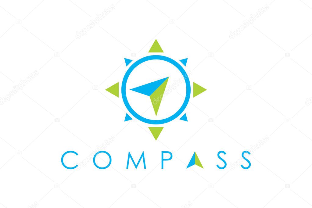 Creative Compass Concept Logo Design Template,Compass logo design template, Compass Logo Template vector icon illustration design, simple compass vector logo design illustration inspiration template, compass adventure logo icon vector template