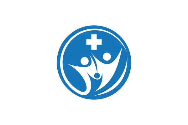 Medizinische Apotheke Logo Design Template Vektorillustrator Medizinisches Symbol Medizinisches Logo — Stockvektor