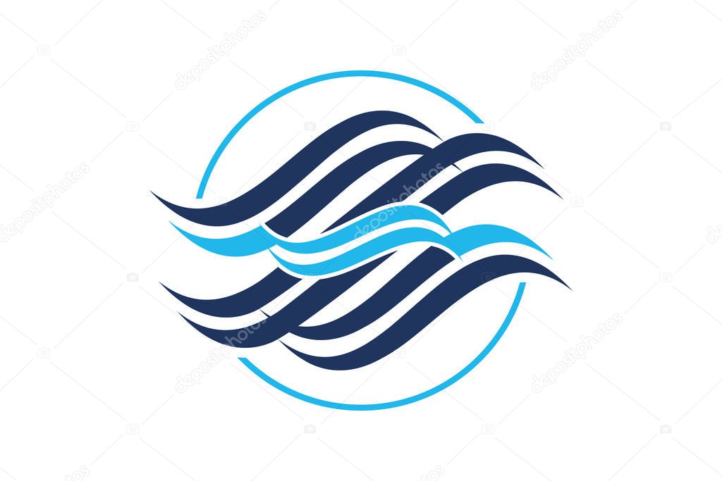 Wave logo vector water sea ocean flows blue download, Wave vector symbol. Business Icon. Water wave logo design template, water drop, Water wave vector illustration logo, Water Wave Icon, Water Wave Logo Template vector illustration design icon.