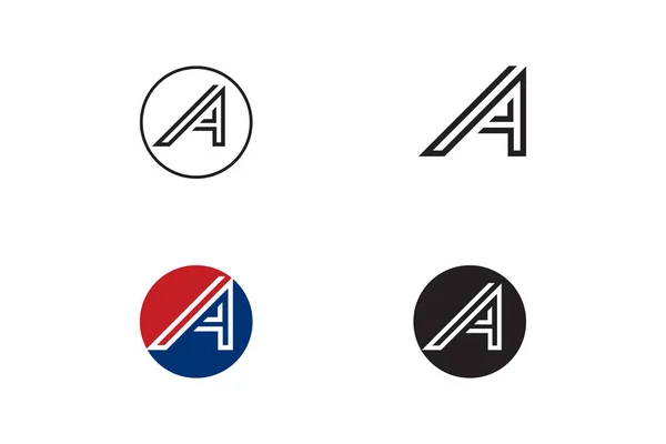 Letter Logo Design Initial Letter Logo Vector Design Template Letter — Vettoriale Stock