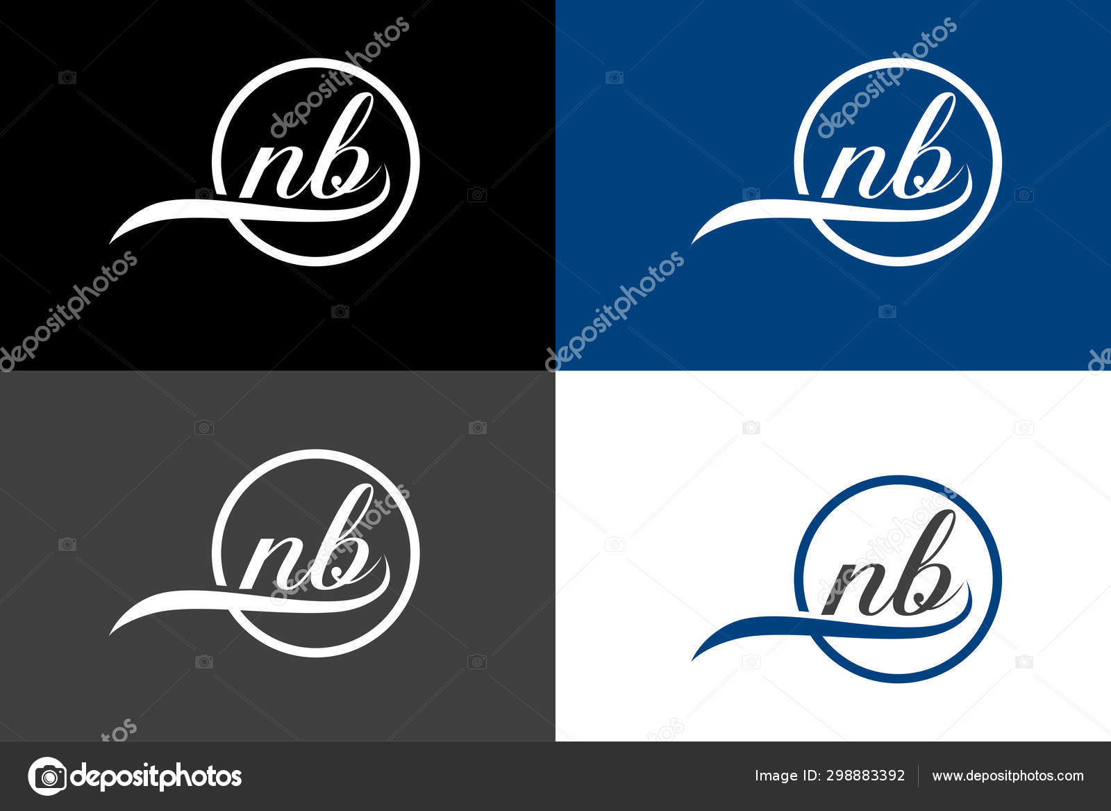Initial Lowercase Letter Rounded Logo Multiple Backgrounds Logo Initial Logo Stock Vector C Billah99 298883392