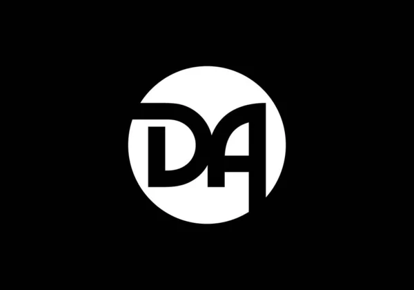 Начальный Шаблон Вектора Логотипа Monogram Letter Дизайн Буквы — стоковый вектор