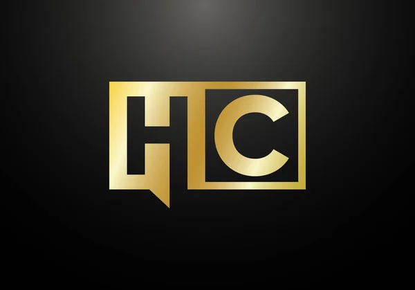 Monogram Logosu Tasarım Vektör Şablonu Harf Logosu Tasarımı — Stok Vektör