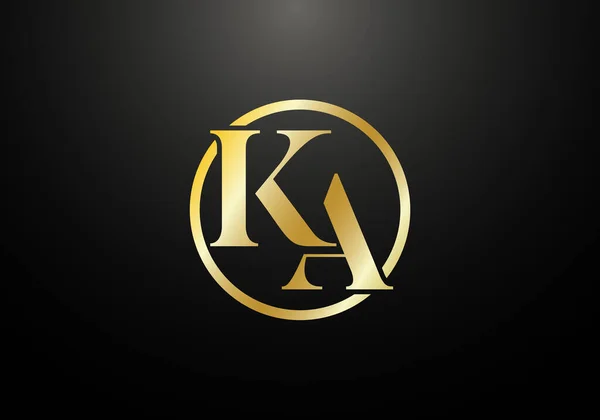初始字母表K 标志设计向量模板 K字母标志设计 — 图库矢量图片