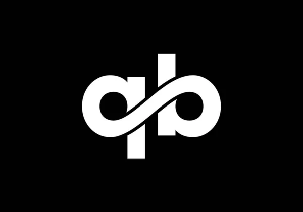 Lettera Iniziale Del Monogramma Logo Design Vector Template Lettera Logo — Vettoriale Stock