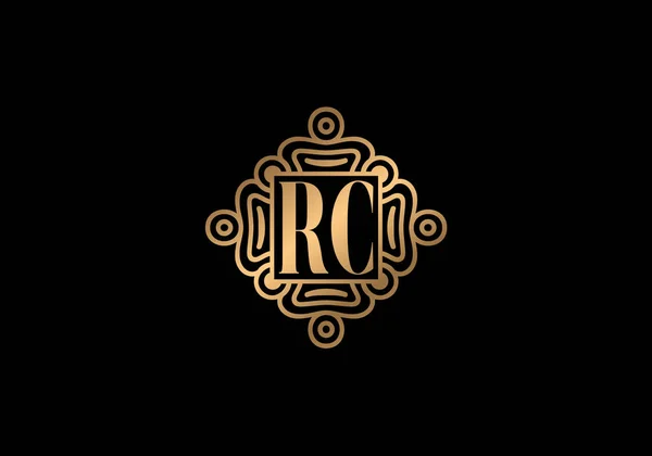 Начальный Шаблон Вектора Логотипа Letter Буква Дизайн — стоковый вектор