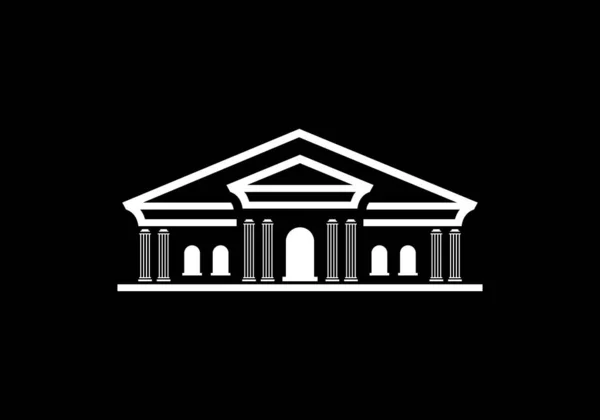 Σχεδιασμός Λογότυπου Ακινήτου Vector Σχεδιασμός Λογότυπου Κτιρίου Πρότυπο Λογότυπου Ακινήτου — Διανυσματικό Αρχείο