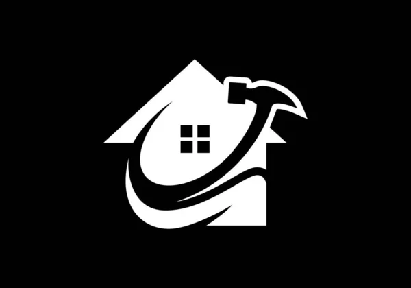 Real Estate Vector Logo Design Building Logo Design Real Estate — Stock Vector