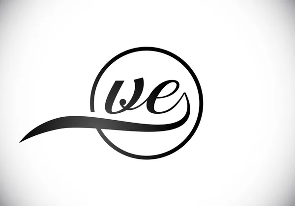 Wstępny Monogram Litera Logo Design Wektor Szablon Projekt Logo Listu — Wektor stockowy