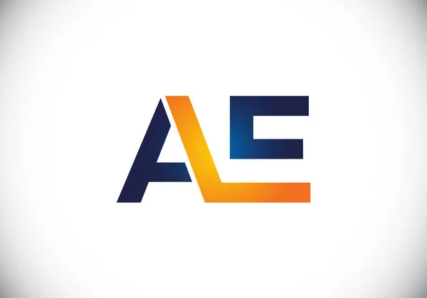 Initial Monogram Letter Logo Design Vector Template Letter Logo Design — Stock Vector