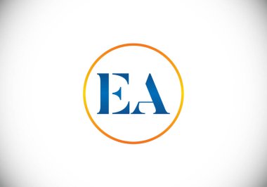 E A Başlangıç Harfi Logosu Tasarımı, Şirket İş Kimliği için Grafik Alfabe Sembolü