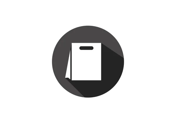 Shopping Bag Icon Vector Logo Template Ecommerce Icon Vector Illustration — Stock Vector