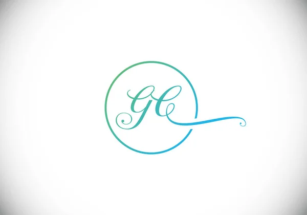 Eerste Letter Logo Ontwerp Grafisch Alfabet Symbool Voor Bedrijfsidentiteit — Stockvector