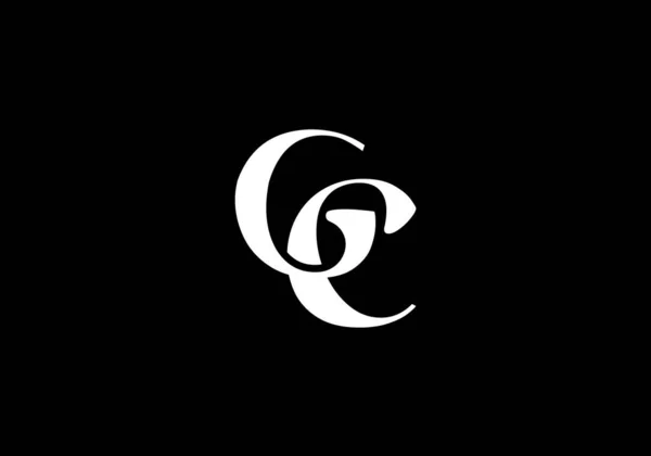 Carta Inicial Diseño Logo Símbolo Gráfico Del Alfabeto Para Identidad — Vector de stock