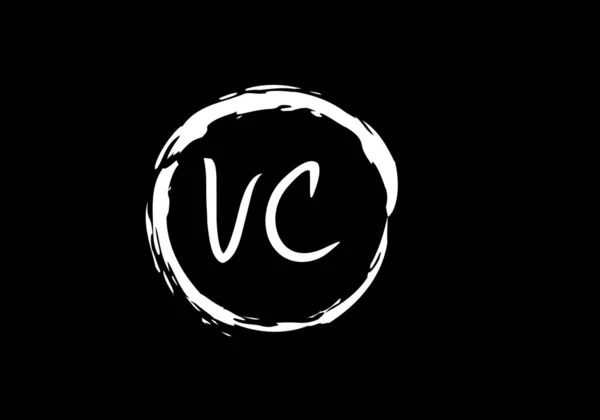 Lettera Iniziale Del Monogramma Logo Design Vector Template Simbolo Dell — Vettoriale Stock