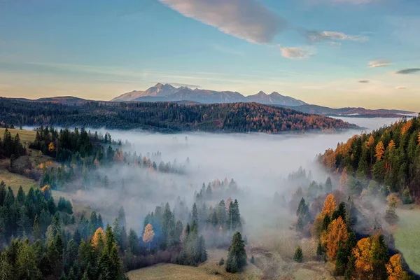 High Tatras 'ta vadileri, gölleri ve nehirleri olan güzel bir manzara. — Stok fotoğraf