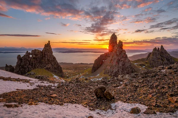 Alter Mann von Storr auf der Insel Skye in Schottland — Stockfoto