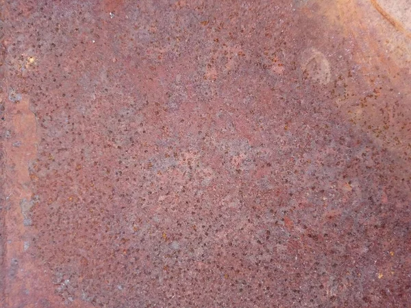 Roter Hintergrund Aus Rostiger Eisenwand — Stockfoto