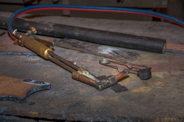 kesme veya kaynak iş cihazı, gaz kesme kafası çalışma fa