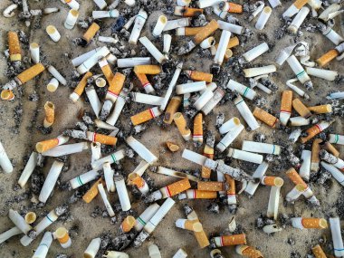 Sigara izmaritleri, kül tablası füme sağlığınız için kötü