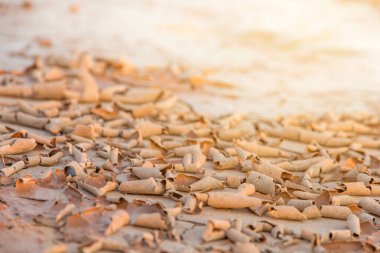 Kuraklıkta toprak, toprak dokusu ve kuru çamur, kuru çatlaklarla kaplı toprak.