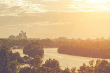 Güzel Belgrad cityscape atış