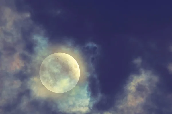 Mond Raum Farbe Thema — Stockfoto