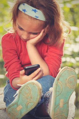 genç kız portresi kapatmak