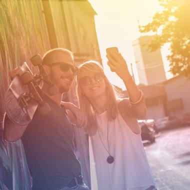 Aşk hikayesi kavramı. Tatlı güzel çift