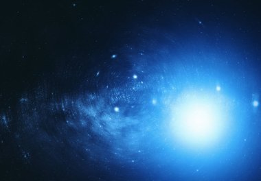 Uzay inanılmaz renk tema arka plan