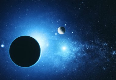 Gezegen alan renk teması  