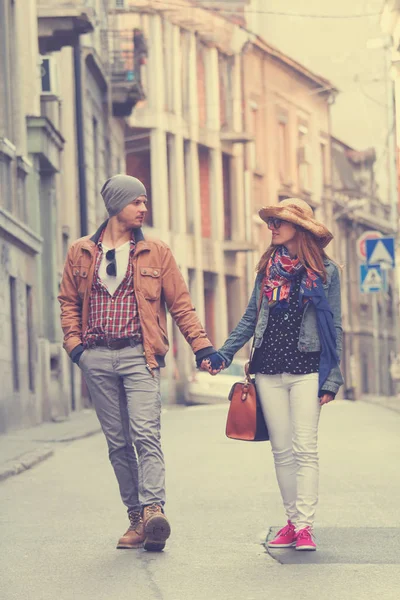 Love Story Concept Sweet Lovely Couple — Stock Photo, Image