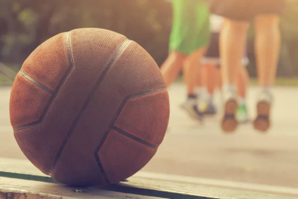 Basketballsportkonzept Nahaufnahme — Stockfoto