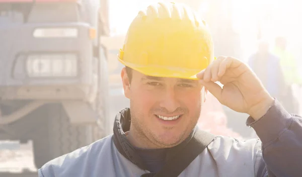 Primer Plano Trabajador Concepto Profesión — Foto de Stock