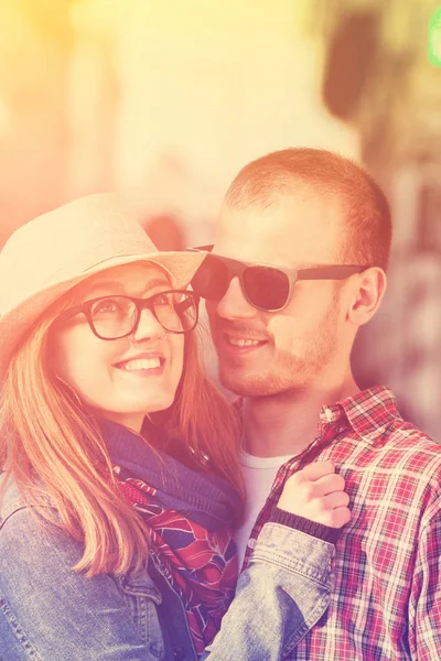 Lovestory Konzept Süßes Liebespaar — Stockfoto