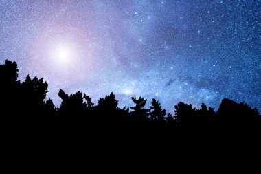 Alan arka plan ile doğa teması