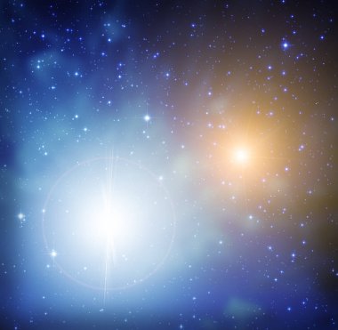 Uzay inanılmaz renk tema arka plan