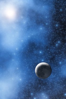 Uzay inanılmaz renk tema arka plan. Nasa tarafından döşenmiş bu görüntü unsurları