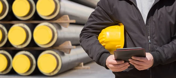 Nahaufnahme Eines Arbeiters Berufskonzept — Stockfoto