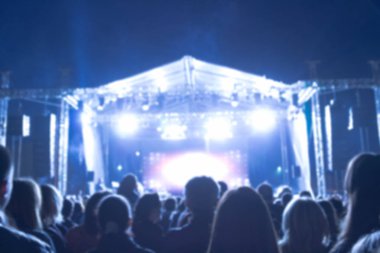 Rock konseri renkli tema arka plan