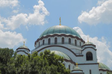 Aziz Sava Kilisesi, Belgrade, Sırbistan.