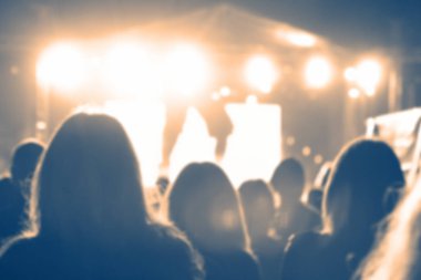 Rock konseri renkli tema arka plan