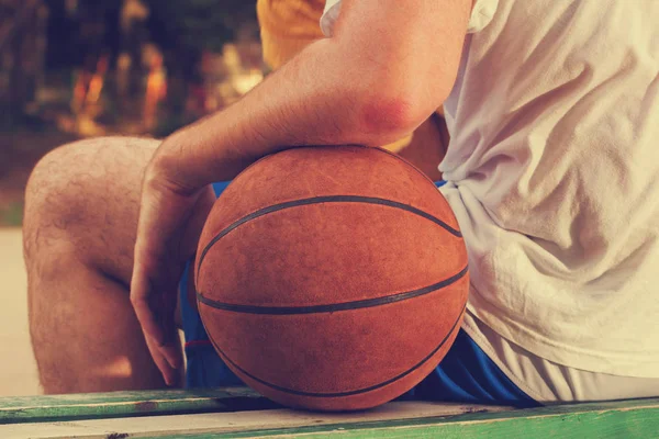 Basketball Sport Concept Close Shot — Stock Photo, Image
