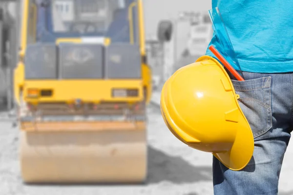 Processo Lavoro Colpo Ravvicinato Operaio Concetto Professionale — Foto Stock