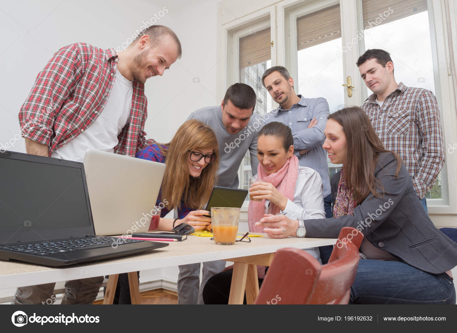 coup de travail sur la photo
