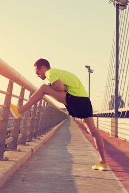  Koşu adam. Yakın çekim