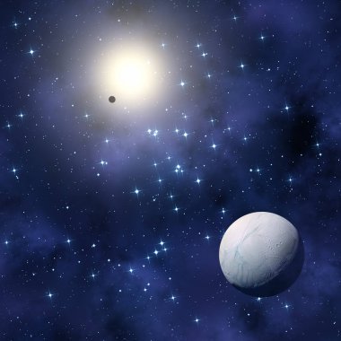 Uzay inanılmaz karanlık tema arka plan