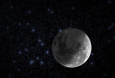 Uzay inanılmaz karanlık tema arka plan