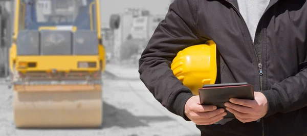 Arbeitsprozess Nahaufnahme Eines Arbeiters Berufskonzept — Stockfoto