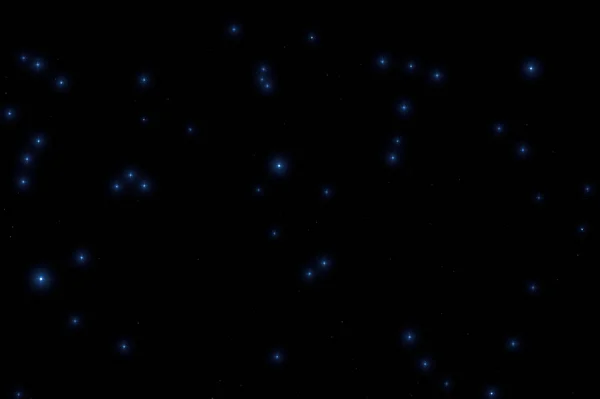 Fényes Csillag Süt Éjszakai Égbolton Tér Fogalma — Stock Fotó